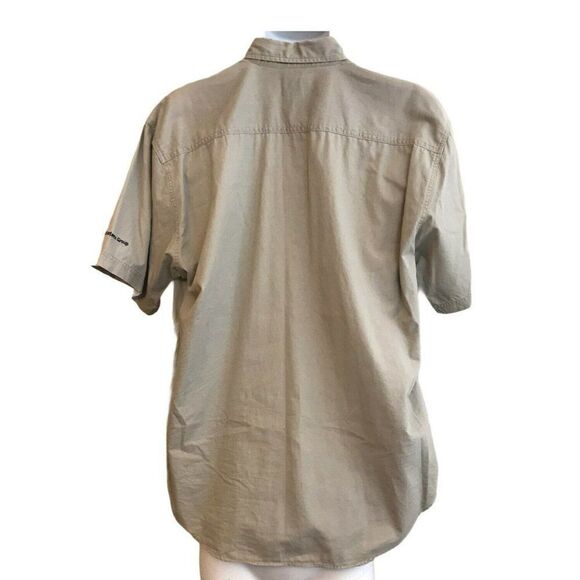 Mens Large Port Authority Weathered Twill Dell E Com Shirt - Picture 2 of 6